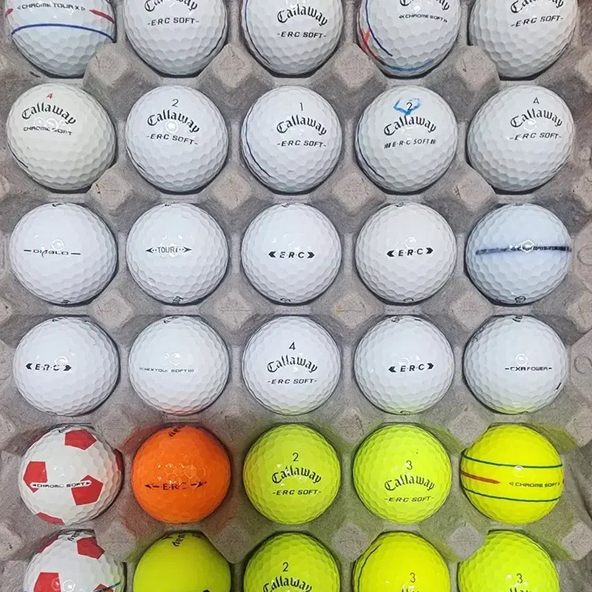 [BUNJANG] Callaway Lost Ball Golf Balls - 30 pcs, Grade A / 캘러웨이 A급 로스트볼 골프공 30알