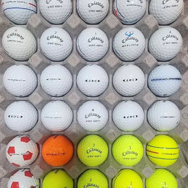 [BUNJANG] Callaway Lost Ball Golf Balls - 30 pcs, Grade A / 캘러웨이 A급 로스트볼 골프공 30알
