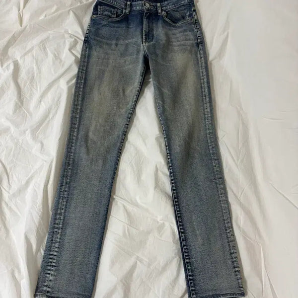 [BUNJANG] Modena Nine Light Blue Slim Fit Jeans / 모드나인 연청 슬림진