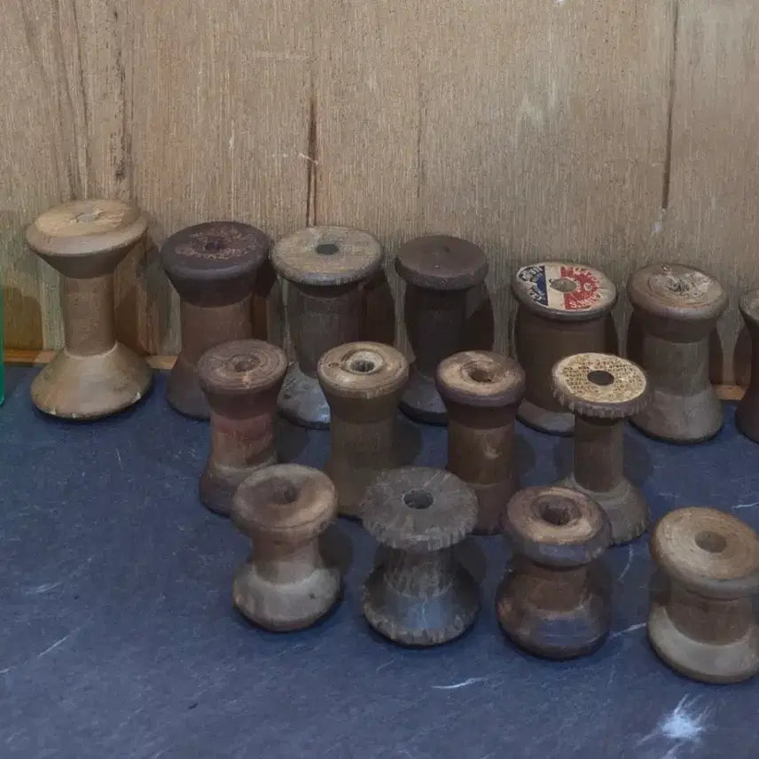 [BUNJANG] Antique Janggu Drum Shell Set (15 pieces) / 민속품 / 땟물좋고 귀여운 장구 실패 15점