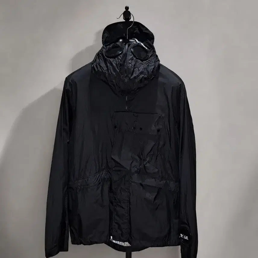 [BUNJANG] Adidas x CP Company Collaboration Goggle Windbreaker Jacket (L) / 아디다스 x CP컴퍼니 콜라보 고글 바람막이 자켓(L)