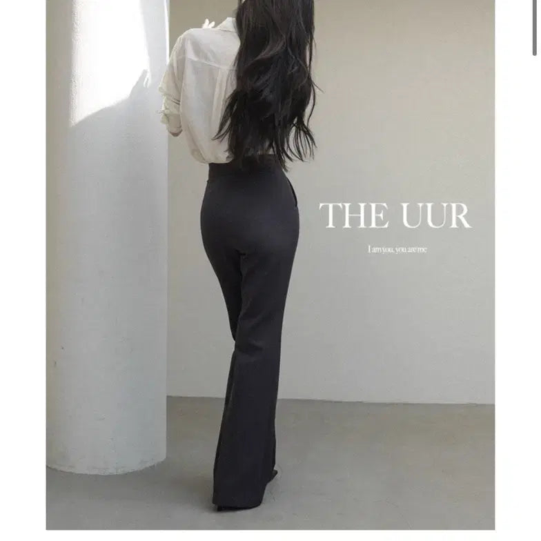 [BUNJANG] uur Slacks Charcoal S Short / uur 슬랙스