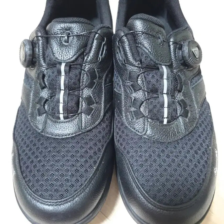 [BUNJANG] Shuols Dial Sneakers Black / 슈올스 다이얼 운동화 블랙