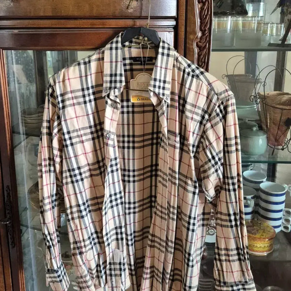 [BUNJANG] Burberry Check Shirt / 버버리 체크남방