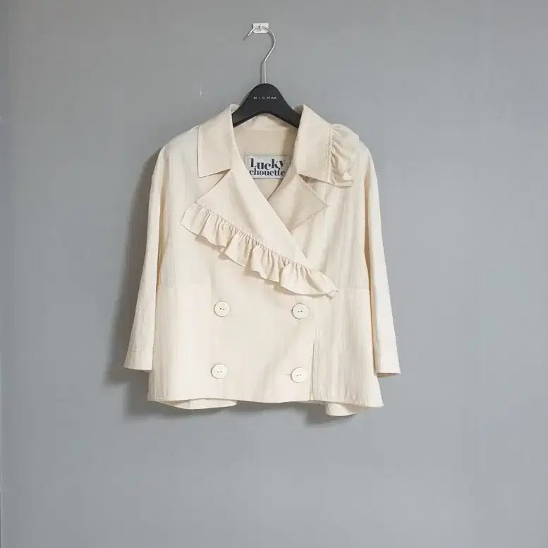 [BUNJANG] Lucky Chouette Frill Jacket / 럭키슈에뜨 프릴자켓