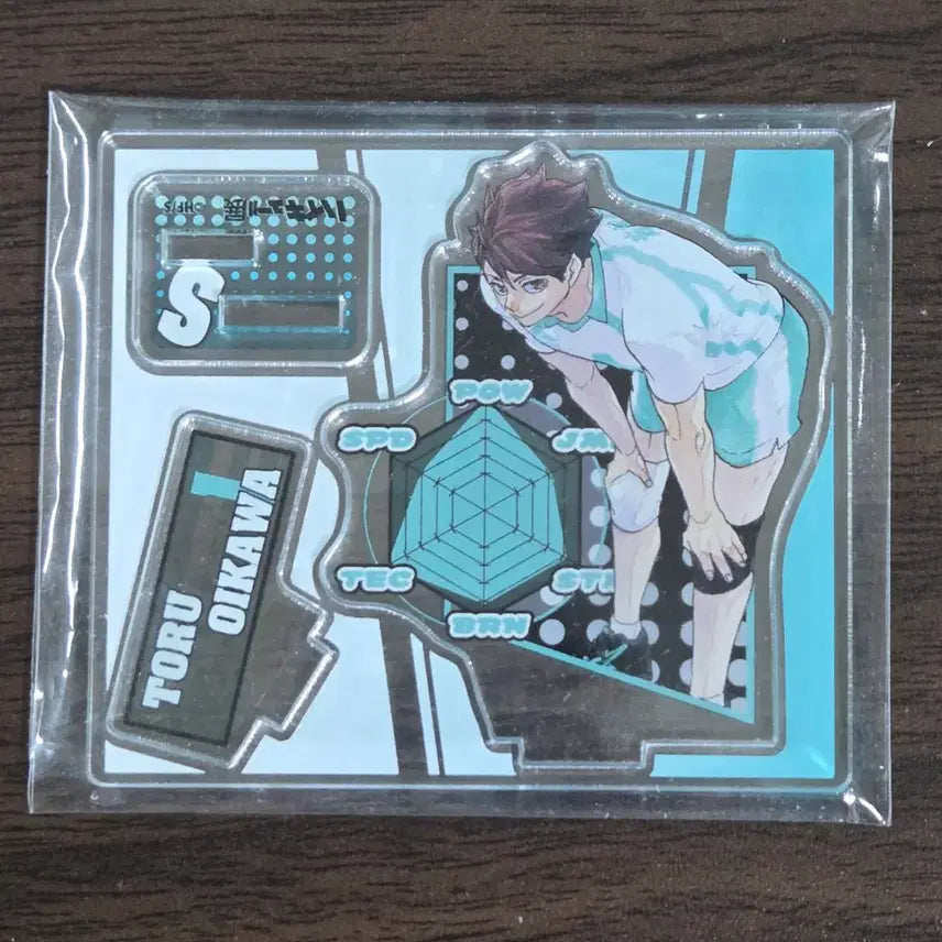 [BUNJANG] Haikyuu!! Tooru Oikawa Status Stat Original Drawing Acrylic Standee / 하이큐 오이카와 스테이터스 스탯 원화전 아크릴