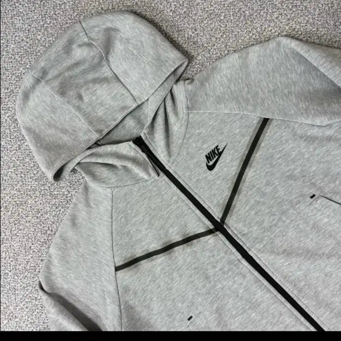 [BUNJANG] Nike Tech Fleece Hoodie Grey S / 나이키 테크 플리스 후드집업 그레이 s