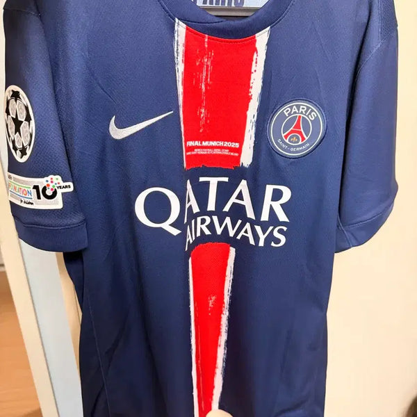 [BUNJANG] Paris Saint-Germain 2024/25 Home Football Jersey (L) / [택제거 새상품] 24/25 파리 홈 유니폼 L