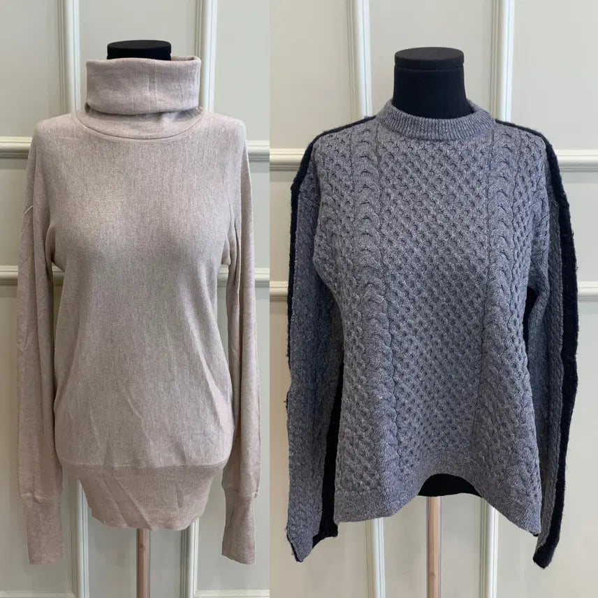 [BUNJANG] Max Mara Set of 2 Nude Women's Knitwear / 267001043 막스마라 누드 여성 니트 2세트