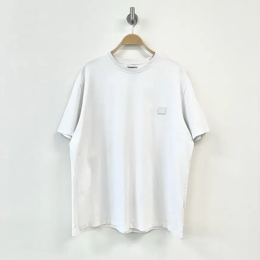[BUNJANG] Wooyoungmi 24SS Back Logo Short Sleeve T-shirt White / 정품)우영미 24SS 백로고 반팔 화이트