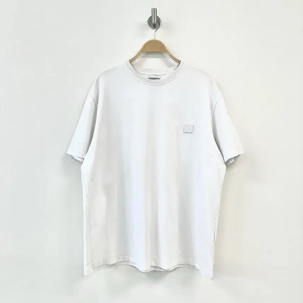 [BUNJANG] Wooyoungmi 24SS Back Logo Short Sleeve T-shirt White / 정품)우영미 24SS 백로고 반팔 화이트