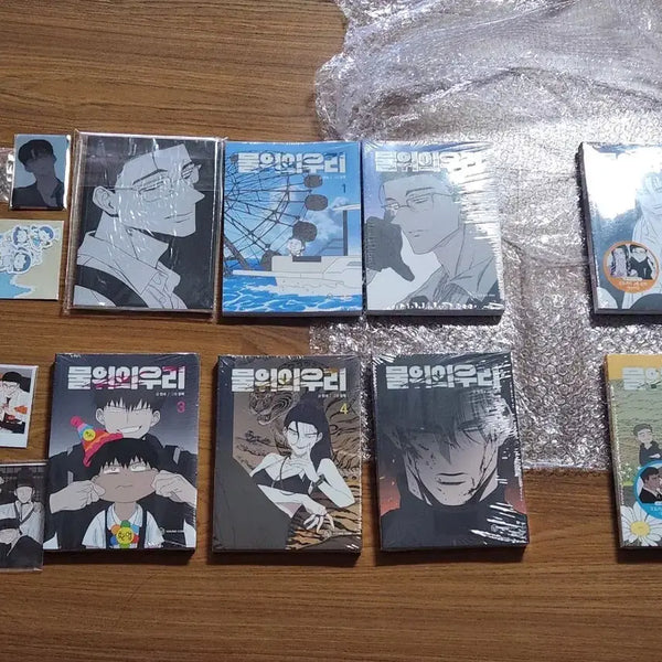 [BUNJANG] Our Floating World 1-7 (First Edition) Complete Set with POB / [미개봉] 물 위의 우리 1-7권 초판 굿즈 포함 새상품 + 8월 15일까지 네컷사진 이벤트