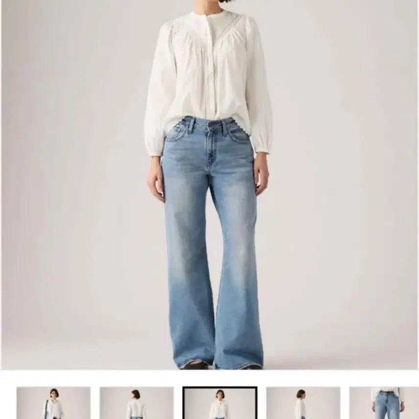 [BUNJANG] Levi's Rosé Loose Bootcut Jeans / 리바이스 로제바지 루즈부츠진