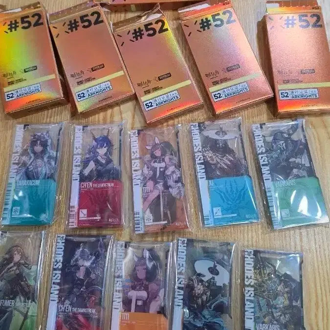 [BUNJANG] Arknights Official Pass [Character Names] / 명일방주 #52 공식 통행증
