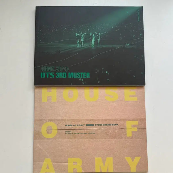 [BUNJANG] BTS 3rd Muster Photobook & House of ARMY Story Making Book Set / 3기머스터 포토북 방탄