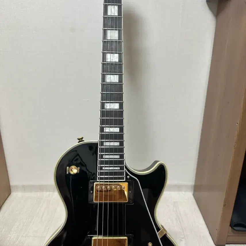 [BUNJANG] Epiphone Les Paul Custom Ebony Electric Guitar / 에피폰 레스폴 커스텀 에보니 판매합니다.