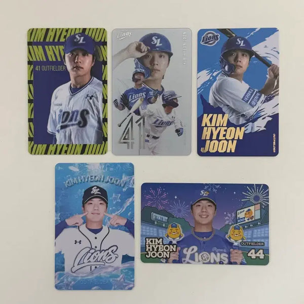 [BUNJANG] Samsung Lions Kim Hyun-jun Photocard Bundle / 삼성라이온즈 김현준 포토카드