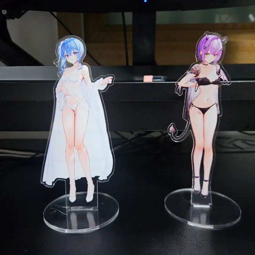 [BUNJANG] Hololive Tokoyami Towa & Hoshimachi Suisei Bundle Set Acrylic Stand / (일괄) 홀로라이브 토코야미 토와, 호시마치 스이세이 아크릴 스탠드
