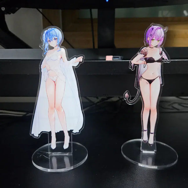 [BUNJANG] Hololive Tokoyami Towa & Hoshimachi Suisei Bundle Set Acrylic Stand / (일괄) 홀로라이브 토코야미 토와, 호시마치 스이세이 아크릴 스탠드