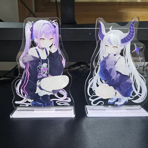 [BUNJANG] Hololive Tokoyami Towa & Laplace Darkness Acrylic Standee (Bundle Set) / (일괄) 홀로라이브 c102 토코야미 토와, 라플라스 다크니스 아크릴 스탠드