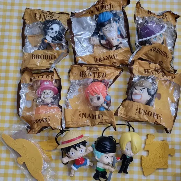[BUNJANG] McDonald's Happy Meal One Piece Figures Bundle Set / 맥도날드 해피밀 원피스 피규어 일괄