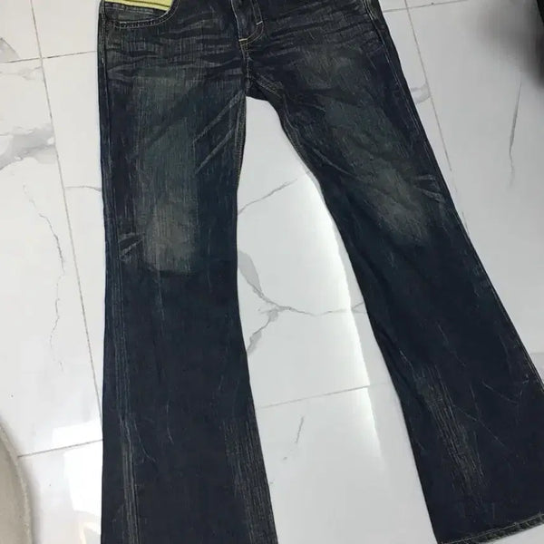 [BUNJANG] Edwin 503 Low Rise Bootcut Denim Pants / 에드윈 503 로우라이즈 부츠컷 데님팬츠