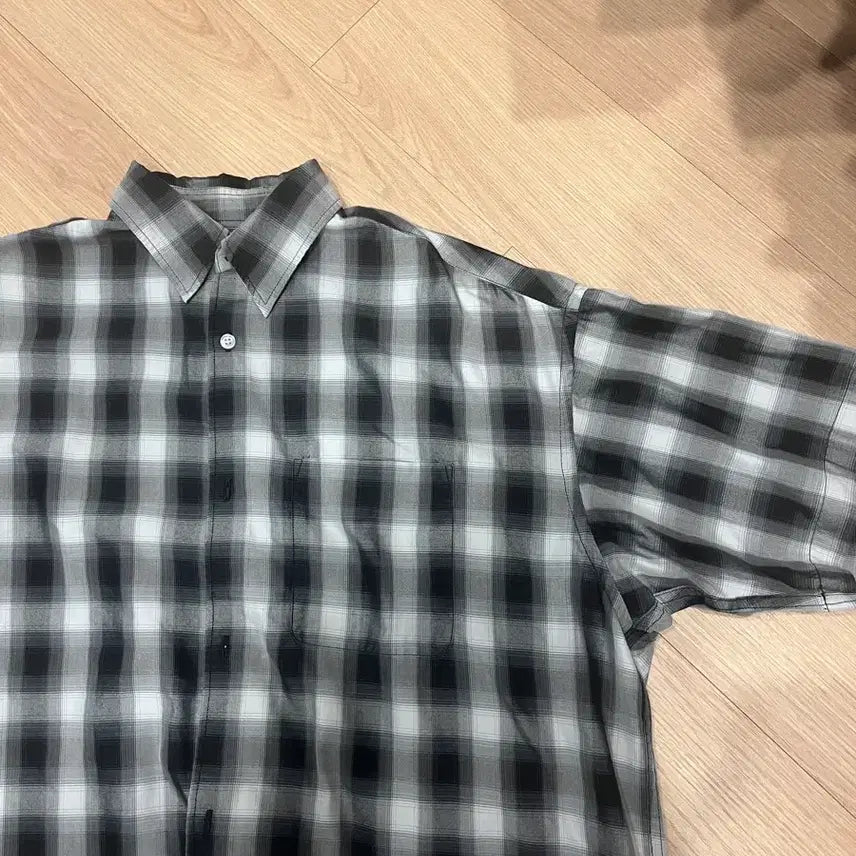 [BUNJANG] FREAK'S STORE Check Pattern Shirt (M) / 프릭스스토어 체크 패턴 셔츠 FREAKS STORE Shirts (M)