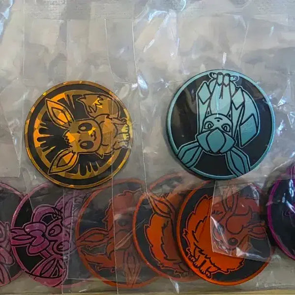 [BUNJANG] Pokemon Eeveelutions Coin Set / 포켓몬 이브이즈 코인 동전 판매