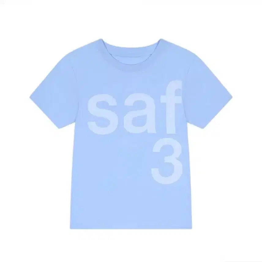 [BUNJANG] Safarispot Basic Safari T-Shirt Sky / 사파리스팟 1/2 베이직 사파리 티셔츠 스카이