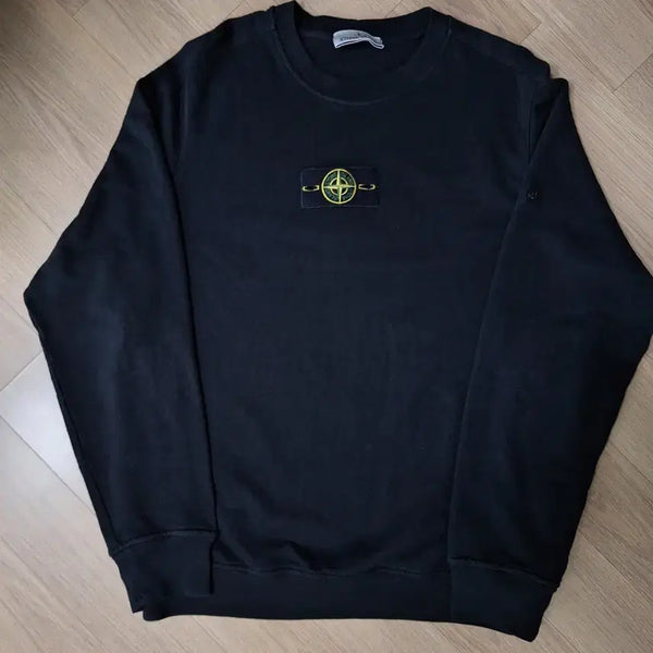 [BUNJANG] Stone Island Old Effect Sweatshirt Black L / *교환신천 환영*스톤아일랜드 올드이펙트 맨투맨 블랙 L사이즈