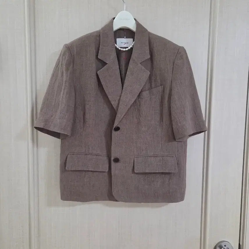 [BUNJANG] Woodsage Linen Oversized Fit Jacket / 우드세이지 고급스런 오버핏 린넨자켓