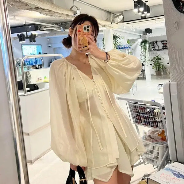 [BUNJANG] Tiche Lily Blouse / 티케 고급스런 릴리 블라우스