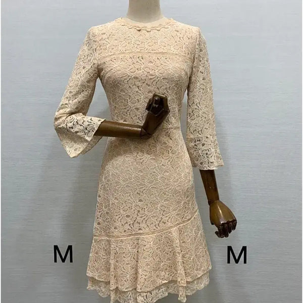 [BUNJANG] It Michaa Lace Dress / 잇미샤 고급스런 레이스 하객원피스