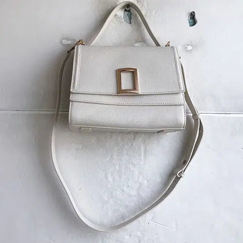 [BUNJANG] Couronne Genuine Leather Tote Crossbody Bag / 쿠론 정품/천연가죽/새거수준