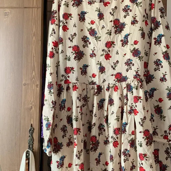 [BUNJANG] Floral Pattern Dress / 플라워 패턴 원피스