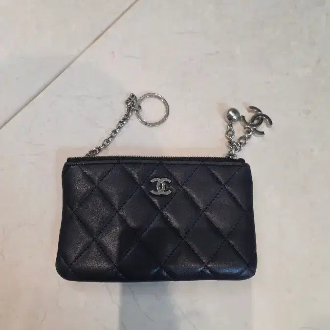 [BUNJANG] Chanel Lambskin Leather Pouch Wallet / 샤넬  파우치 지갑