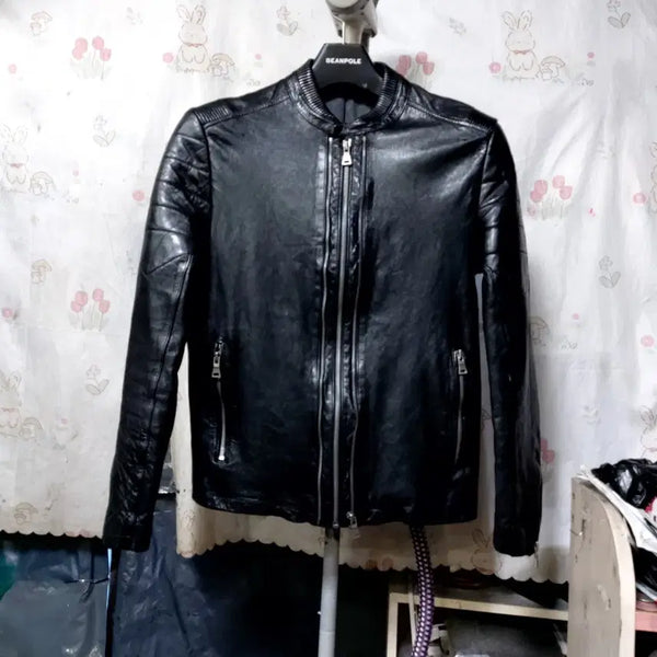 [BUNJANG] Bhan Hart di Albaia Lambskin Short Jacket / 이태리)   반하트디알바자   양가죽  숏 자켓
