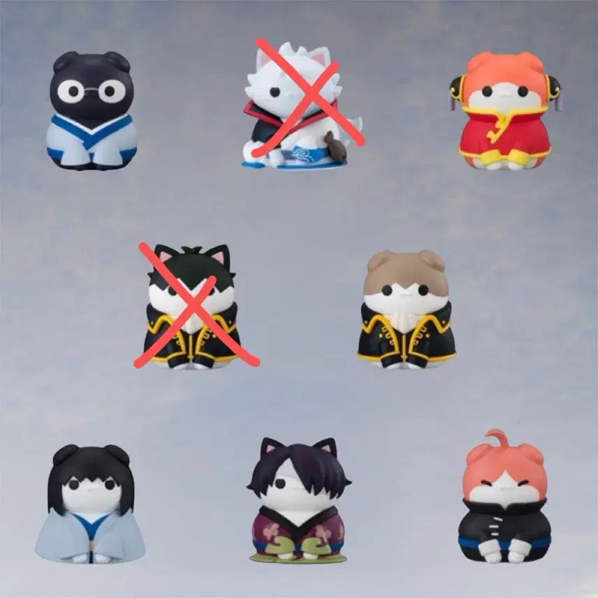 [BUNJANG] Gintama Nyan-Con MegaCat Set / (6종 일괄) 은혼 냥혼 메가캣