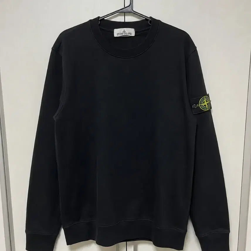 [BUNJANG] Stone Island Sweatshirt Black M / 스톤아일랜드 맨투맨 블랙M