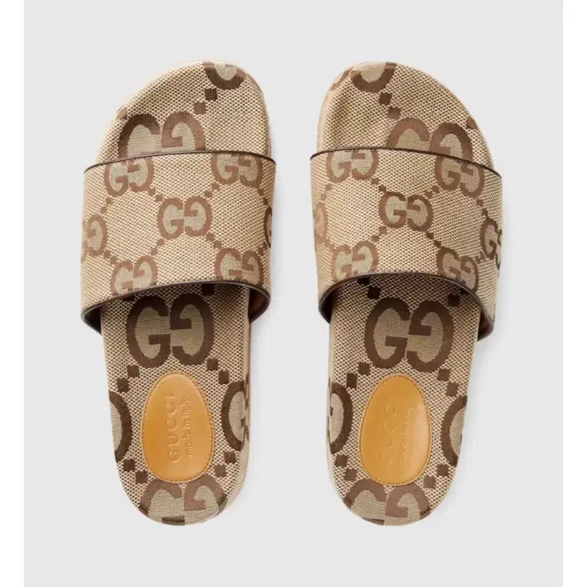[BUNJANG] Gucci Maxi Logo Slider Sandals / (7) 구찌 맥시로고 슬라이더