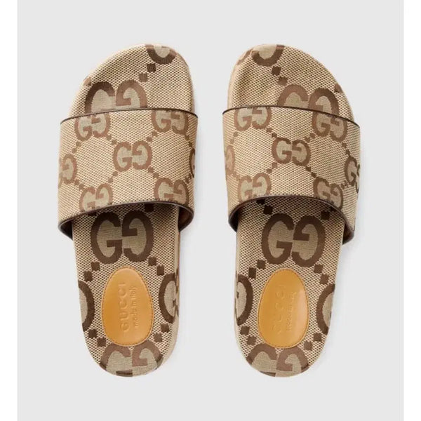 [BUNJANG] Gucci Maxi Logo Slider Sandals / (7) 구찌 맥시로고 슬라이더
