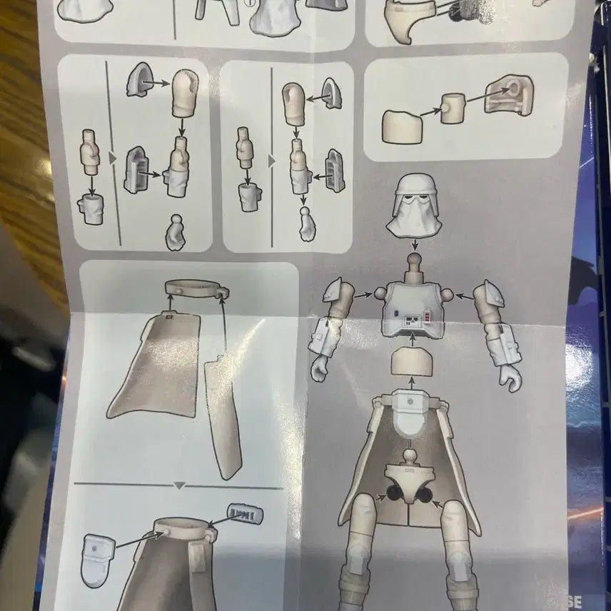 [BUNJANG] Blocky Star Wars Snowtrooper B1 & B2 Bundle Set (One Vinyl Opened) / 블로키 스타워즈 스노우트루퍼,b1&b2(비닐하나개봉) 일괄판매