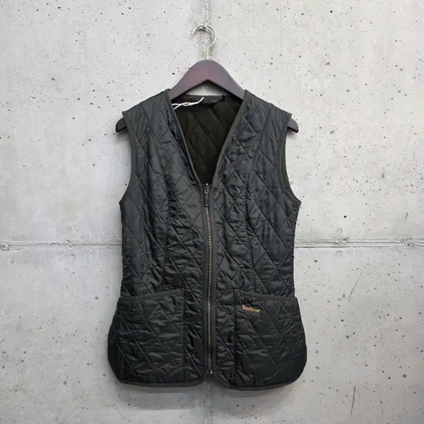 [BUNJANG] Barbour Quilted Fleece Vest / [s]바버 퀄팅 플리스 베스트 조끼