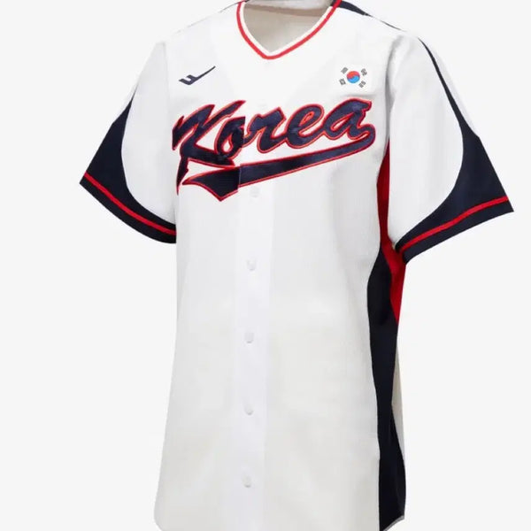 [BUNJANG] KBO Korean National Baseball Team Yang Eui-ji Embroidered Home Jersey (Size 120) / 야구대표팀 양의지 자수마킹 홈 유니폼 새제품 120사이즈