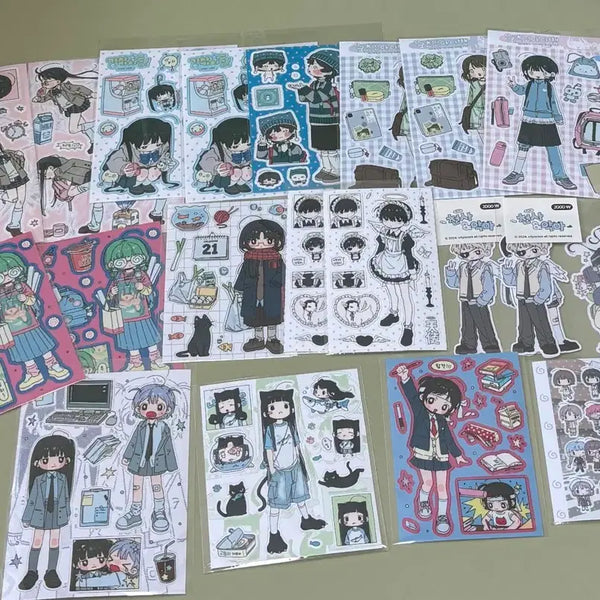 [BUNJANG] Kim Dosirak 21 Stickers Bundle Set / 김도시락 스티커 21개 일괄 판매