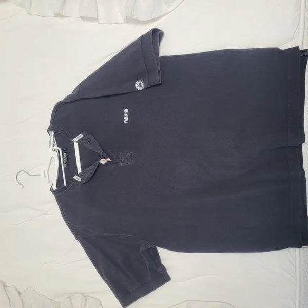 [BUNJANG] Yamaha Black Short Sleeve T-Shirt L / 야마하 반팔티 남성 셔츠