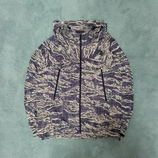 [BUNJANG] The North Face Camo Windbreaker Jacket / 노스페이스 카모 바람막이