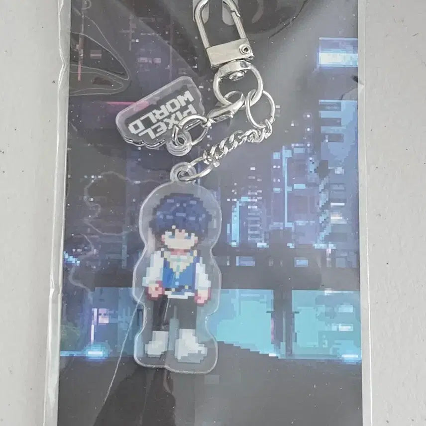 [BUNJANG] PLAVE Pixel World Keychain - Yejun / 플레이브 픽셀월드 키링-예준