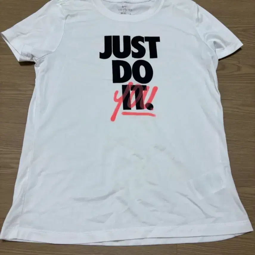 [BUNJANG] Nike Just Do It T-Shirt White (Women's M-L) / 나이키 JUST DO IT 반팔티 55-66