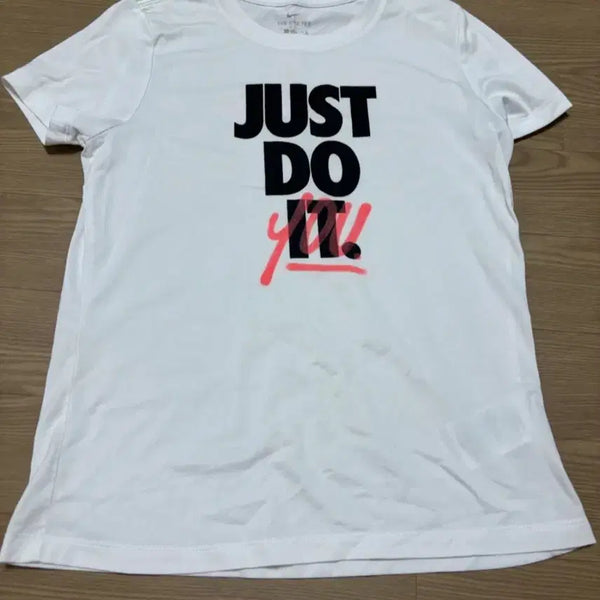 [BUNJANG] Nike Just Do It T-Shirt White (Women's M-L) / 나이키 JUST DO IT 반팔티 55-66